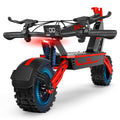 Glow Red-F5 Electric Off-Road Scooter